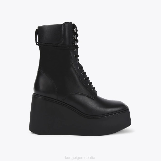Kurt Geiger mujer bota señorial con cordones london 2LPR662 | calzados negro